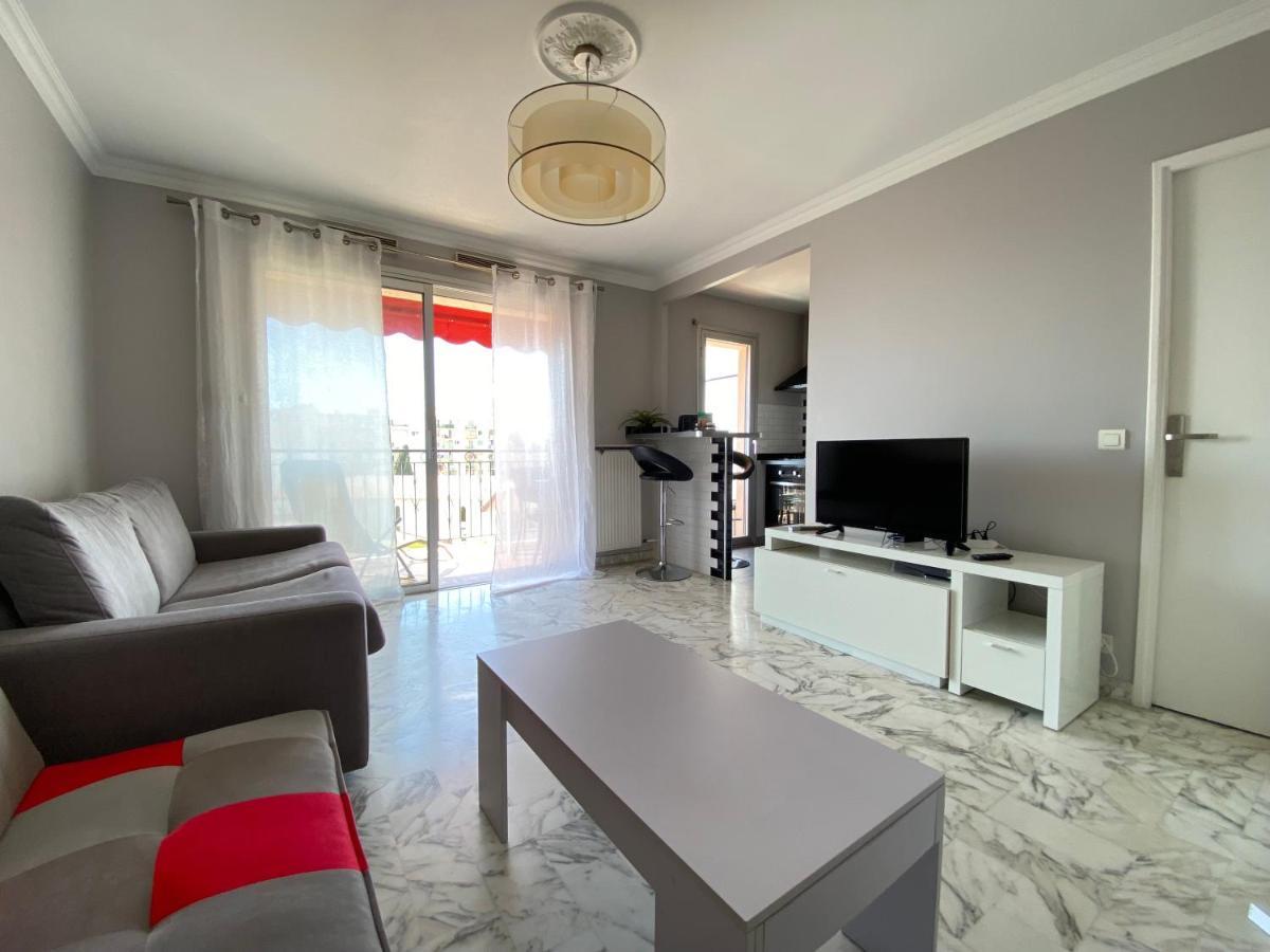 Stylish Modern Beach Studio Nizza Exterior foto