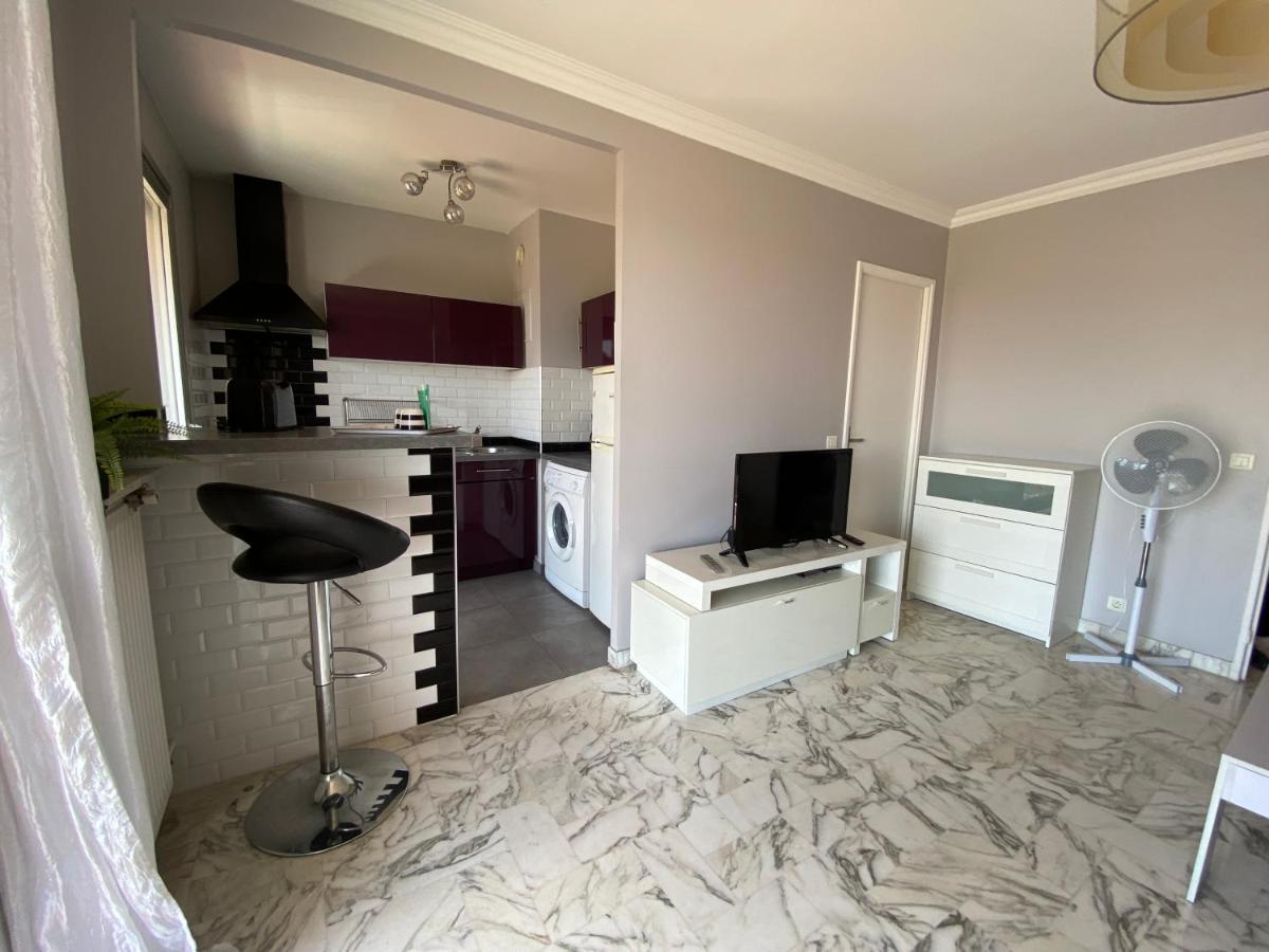 Stylish Modern Beach Studio Nizza Exterior foto
