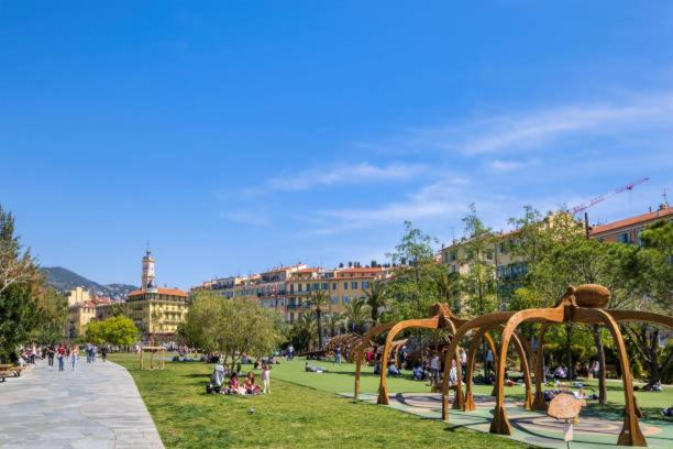 Stylish Modern Beach Studio Nizza Exterior foto