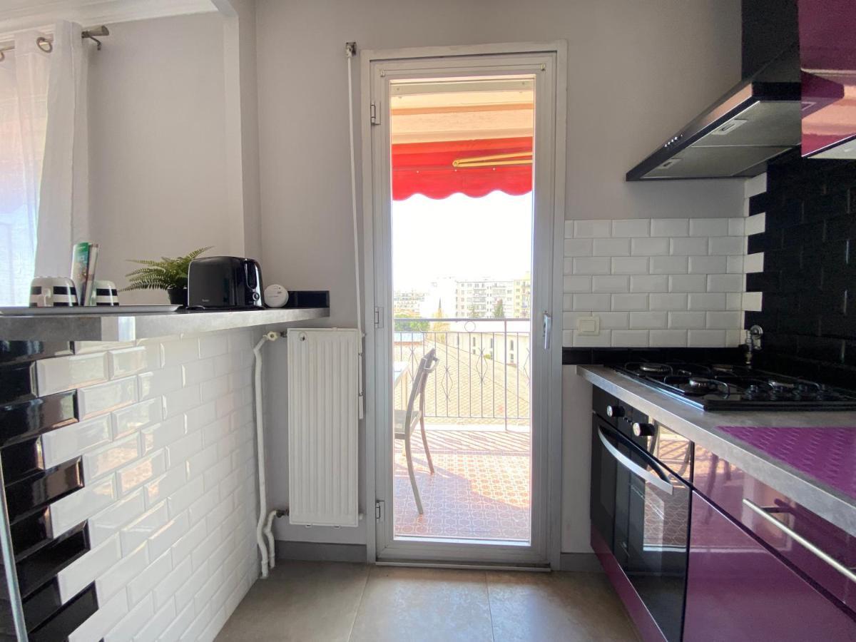 Stylish Modern Beach Studio Nizza Exterior foto
